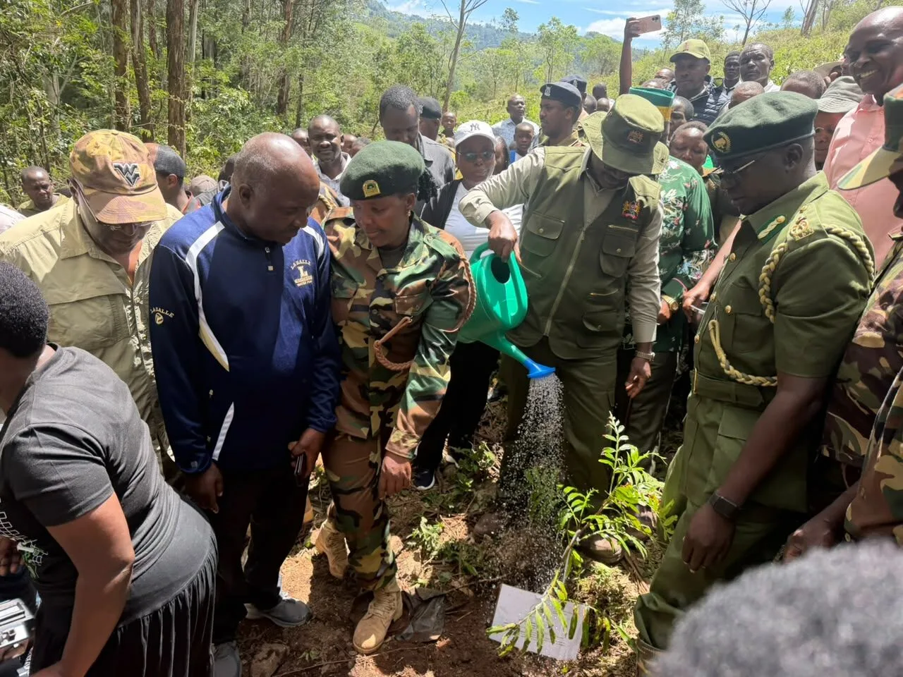 CS Ogamba Says Tree Planting Will Generate Carbon Credit Millions to Fund Education
