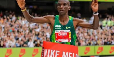 Ruto hails Kipchoge after stunning Melbourne marathon comeback