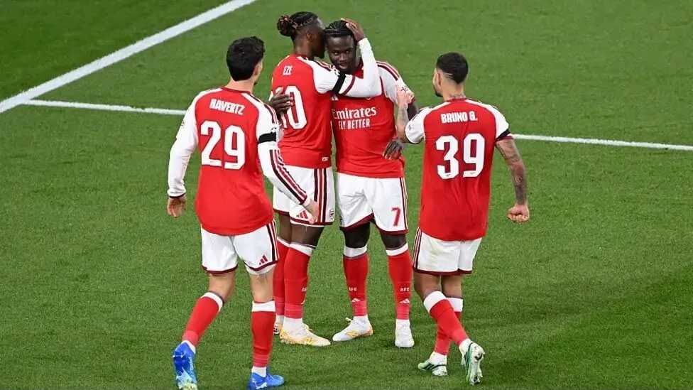 Arsenal cruise past Lille in Champions League