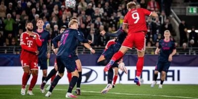 Olise sees red as Bayern held at Viking in Champions League