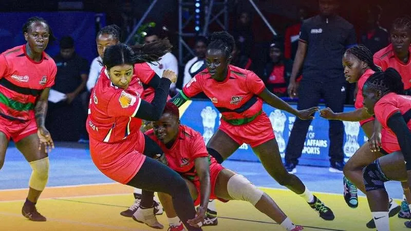 Kenya Kabaddi teams close in on Commonwealth Games finals
