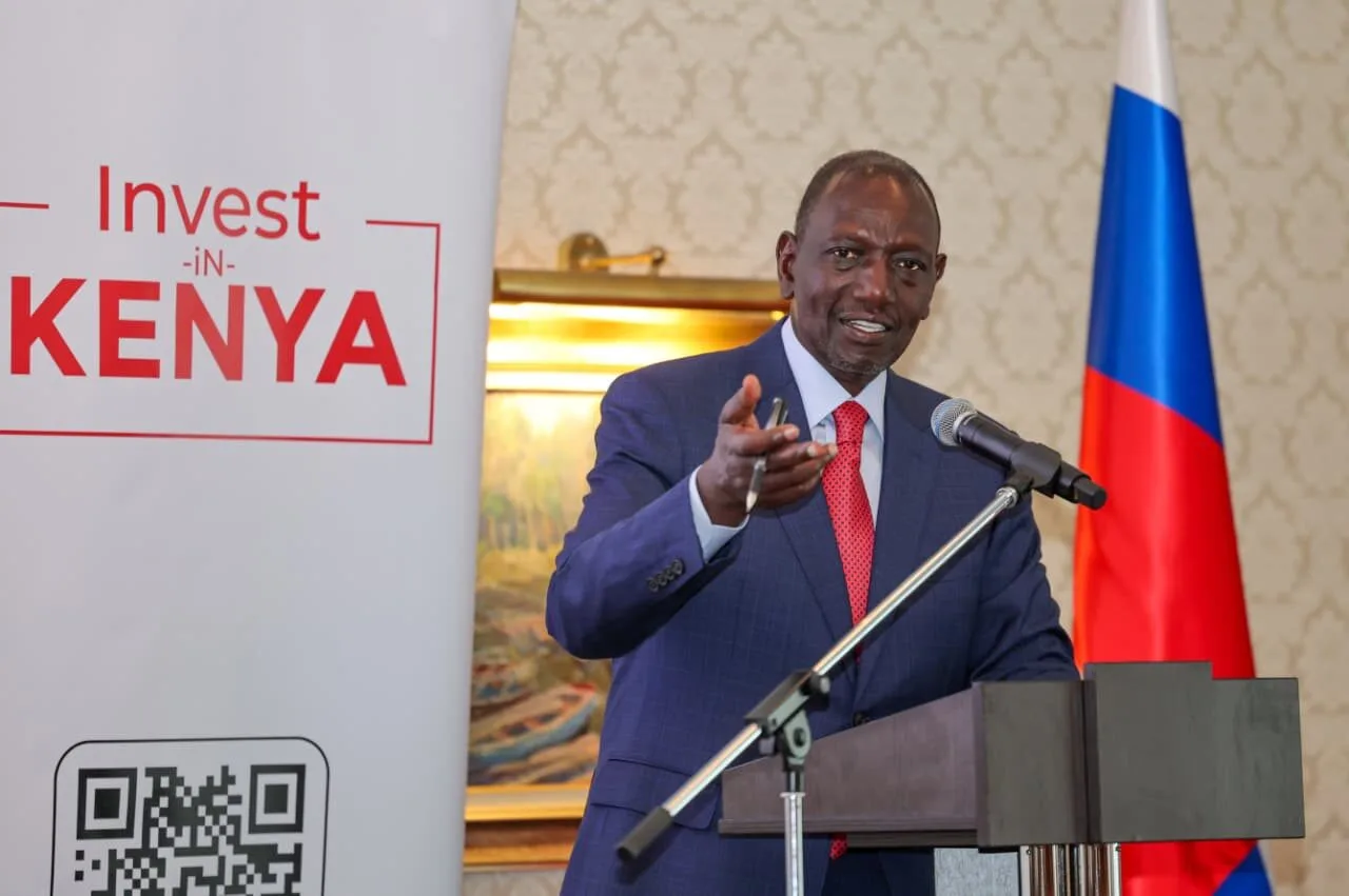 Ruto courts Russian investors as Kenya seeks to boost trade, manufacturing