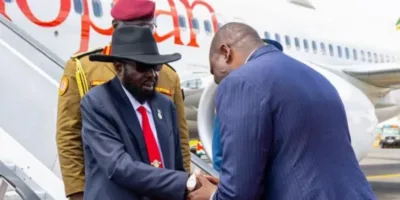 President Salva Kiir in Kenya for talks on South Sudan elections and Lamu refinery