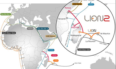 Telkom’s LION2 lands in Kenya