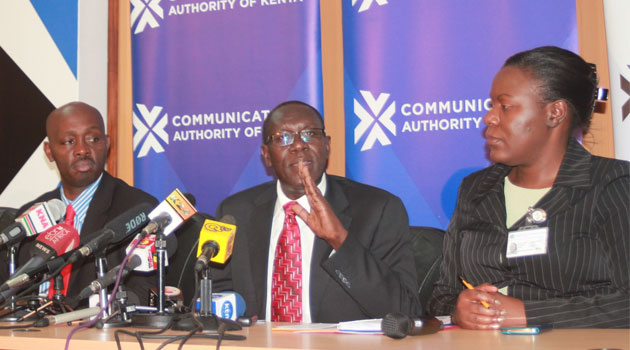 This is according to Communications Authority of Kenya (CA) Director General Francis Wangusi who says the number is out of 3.5million households which have television sets in the country/FILE