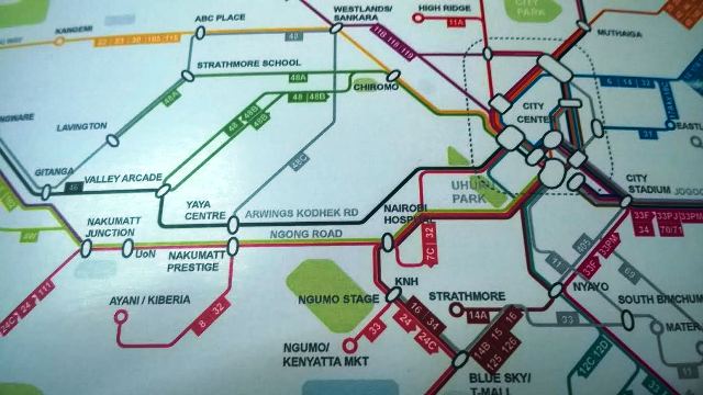Matatu routes now available on Google maps