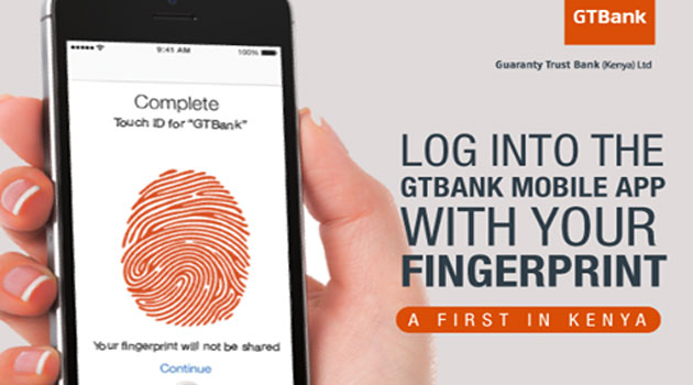 GTBank now has fingerprint recognition on mobile app