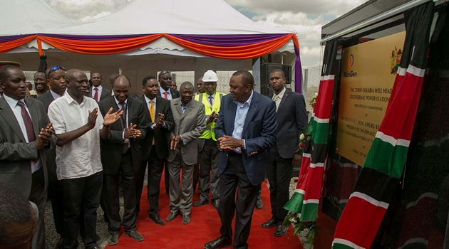 Uhuru breaks ground for 158MW for Olkaria V power project