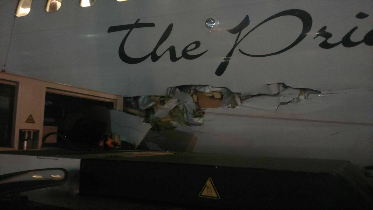 KQ plane damaged in collision with tow truck at JKIA