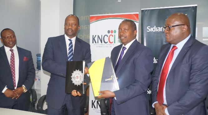 Sidian Bank partners with KNCCI to set up SME hubs