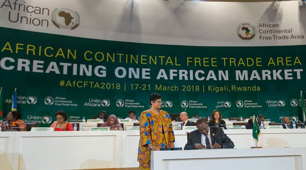 Kenya signs landmark African Continental Free Trade Area pact
