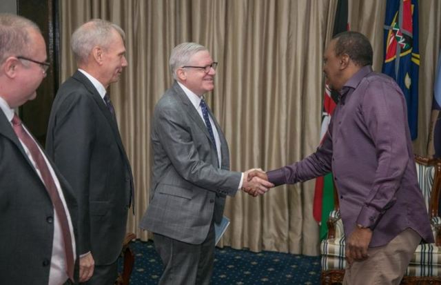President Kenyatta meets US delegation to promote trade and investments
