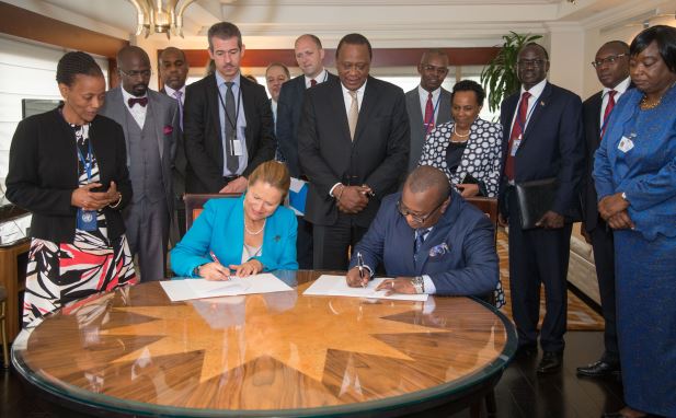 Kenya and the UN sign deal to deliver 100,000 affordable housing units