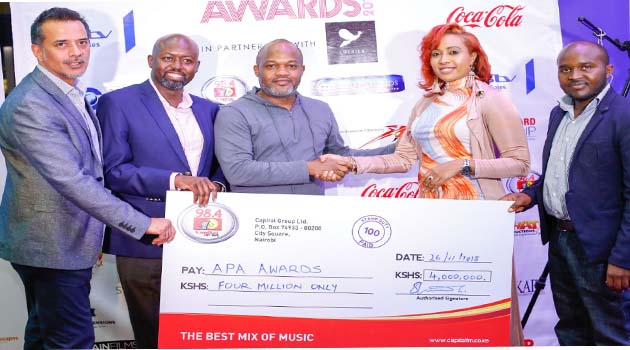Capital sponsors APA 2018 awards to the tune of Sh4M