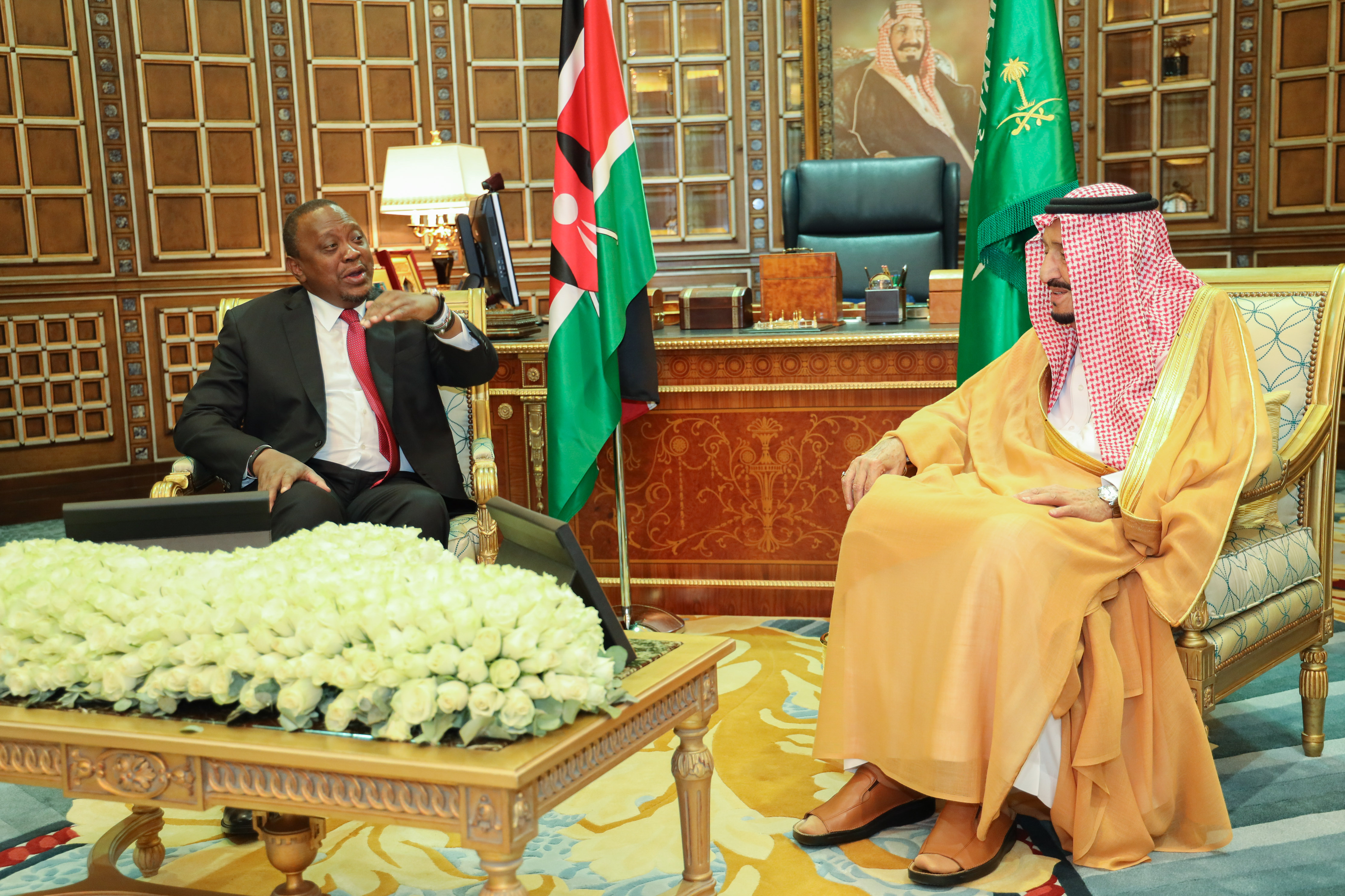 We are natural trading partners, says President Kenyatta as he courts Arab investors