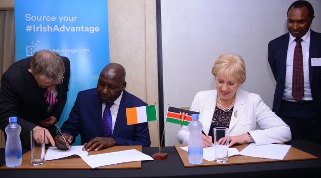 Visiting Irish mission to boost collaboration between Kenyan and Irish companies
