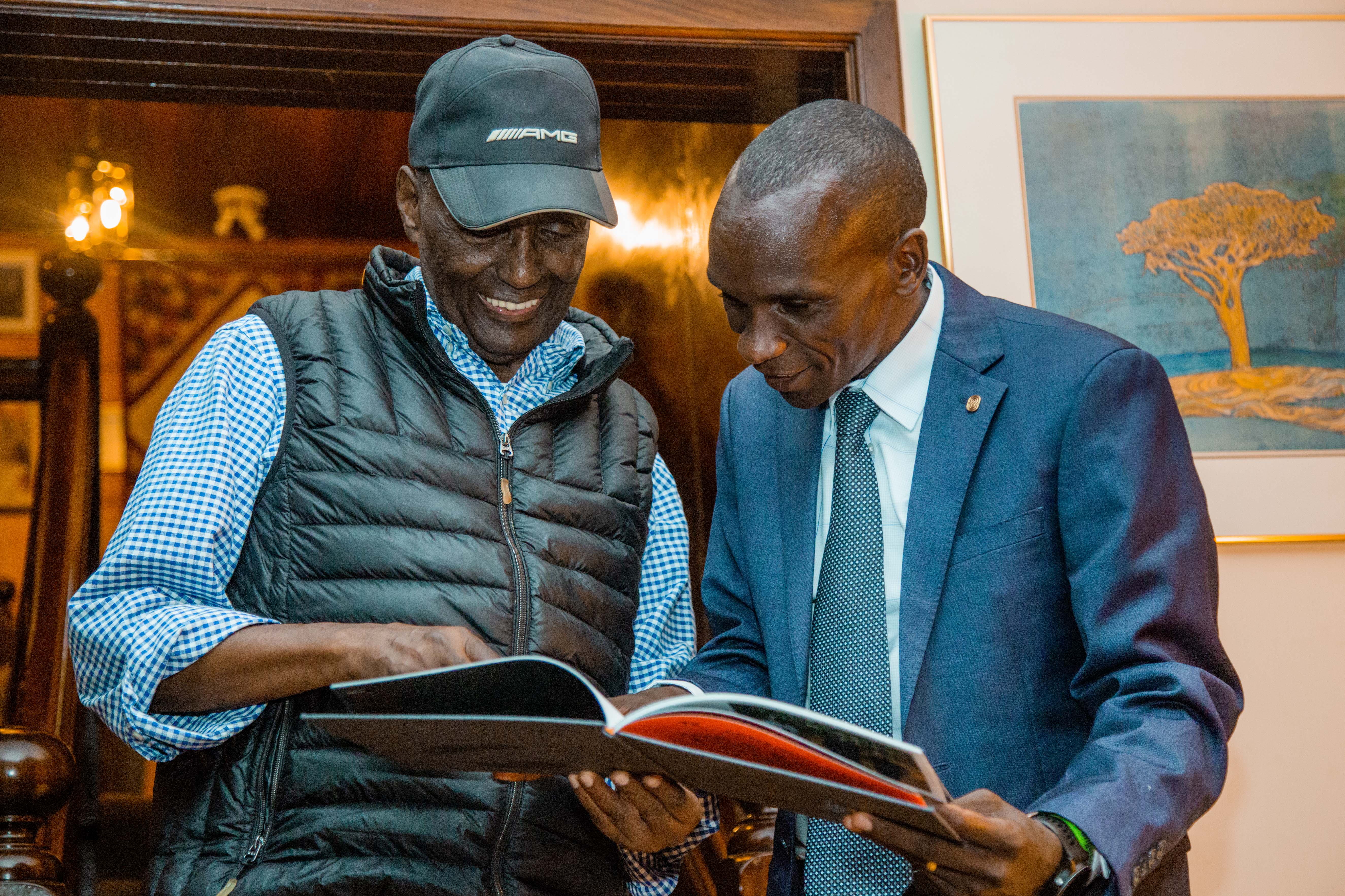Meeting Eliud Kipchoge