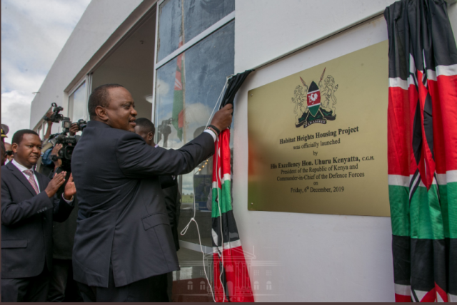 Kenyatta unveils Machakos housing project set to deliver 8,800 units
