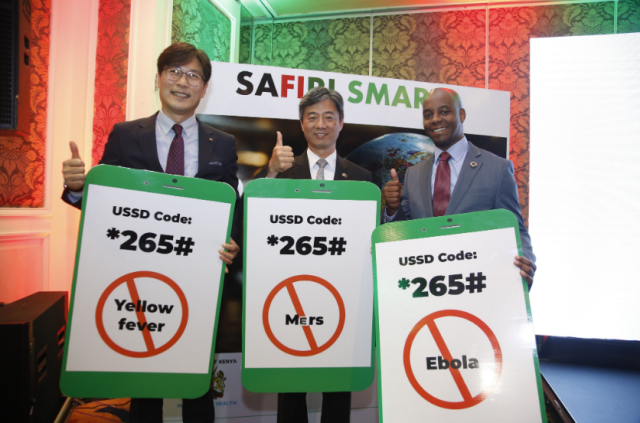 Safaricom, partners, unveil free disease surveillance mobile service