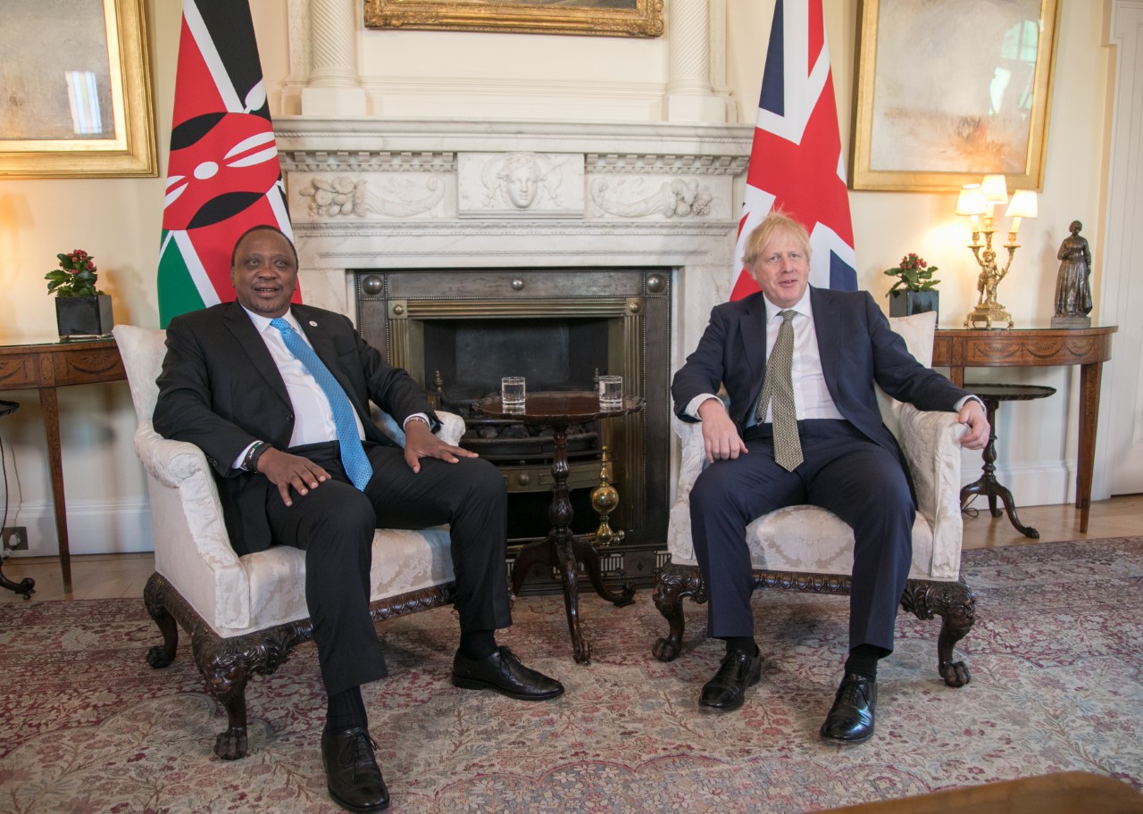 President Kenyatta, British PM agree to scale up Kenya-UK ties