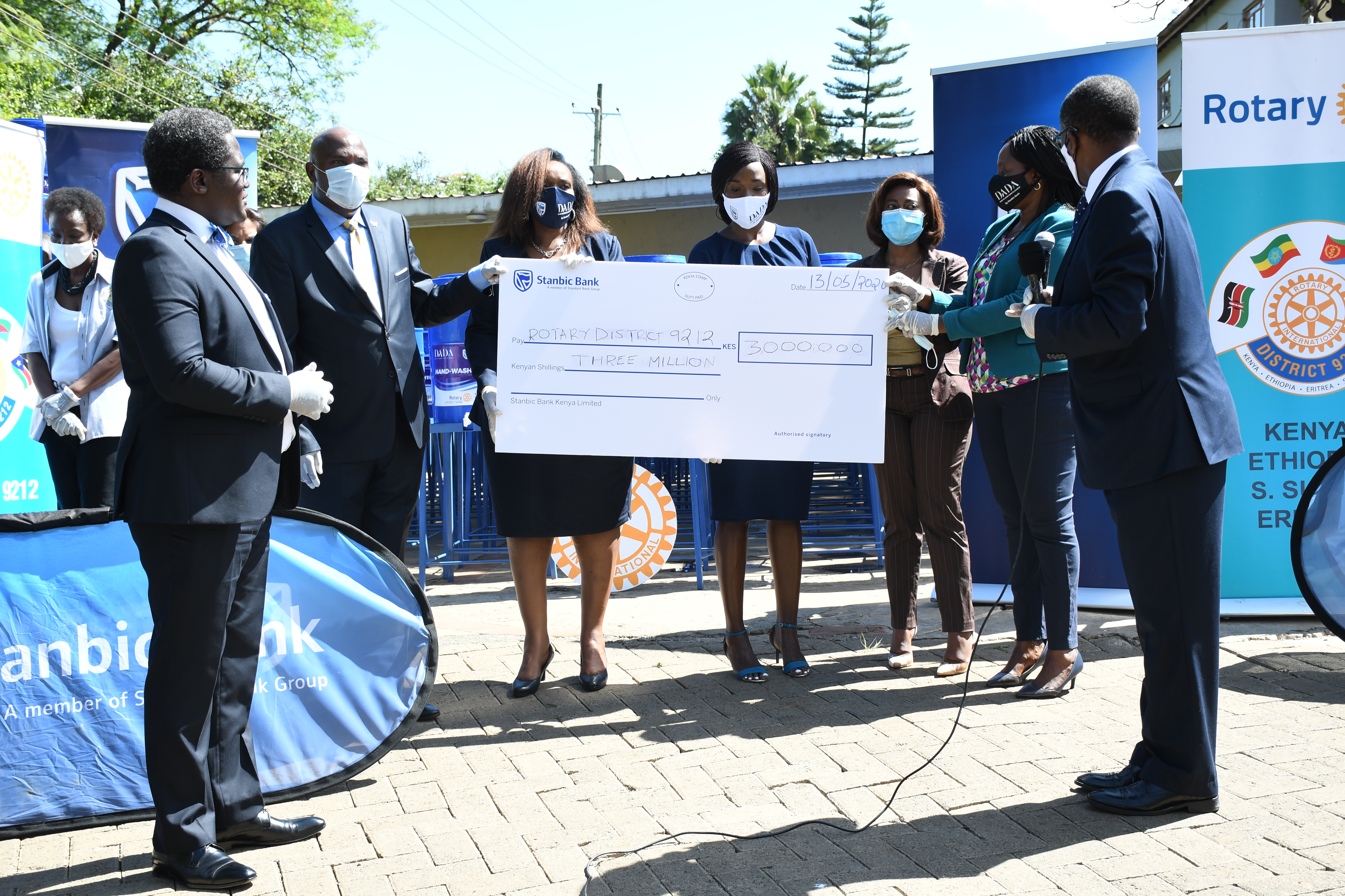 Stanbic signs partner to invests in 700 Sanitation Stations across Kenya