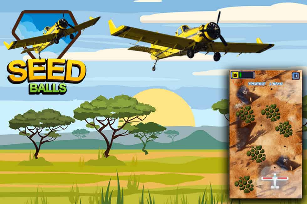 Seedballs Game to help curb climate change effects through reforestation