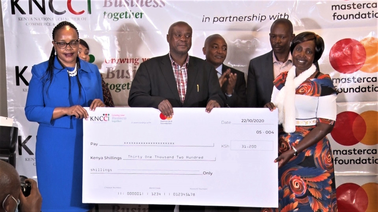 25,000 businesses benefit from COVID-19 recovery cash by KNCCI, Mastercard