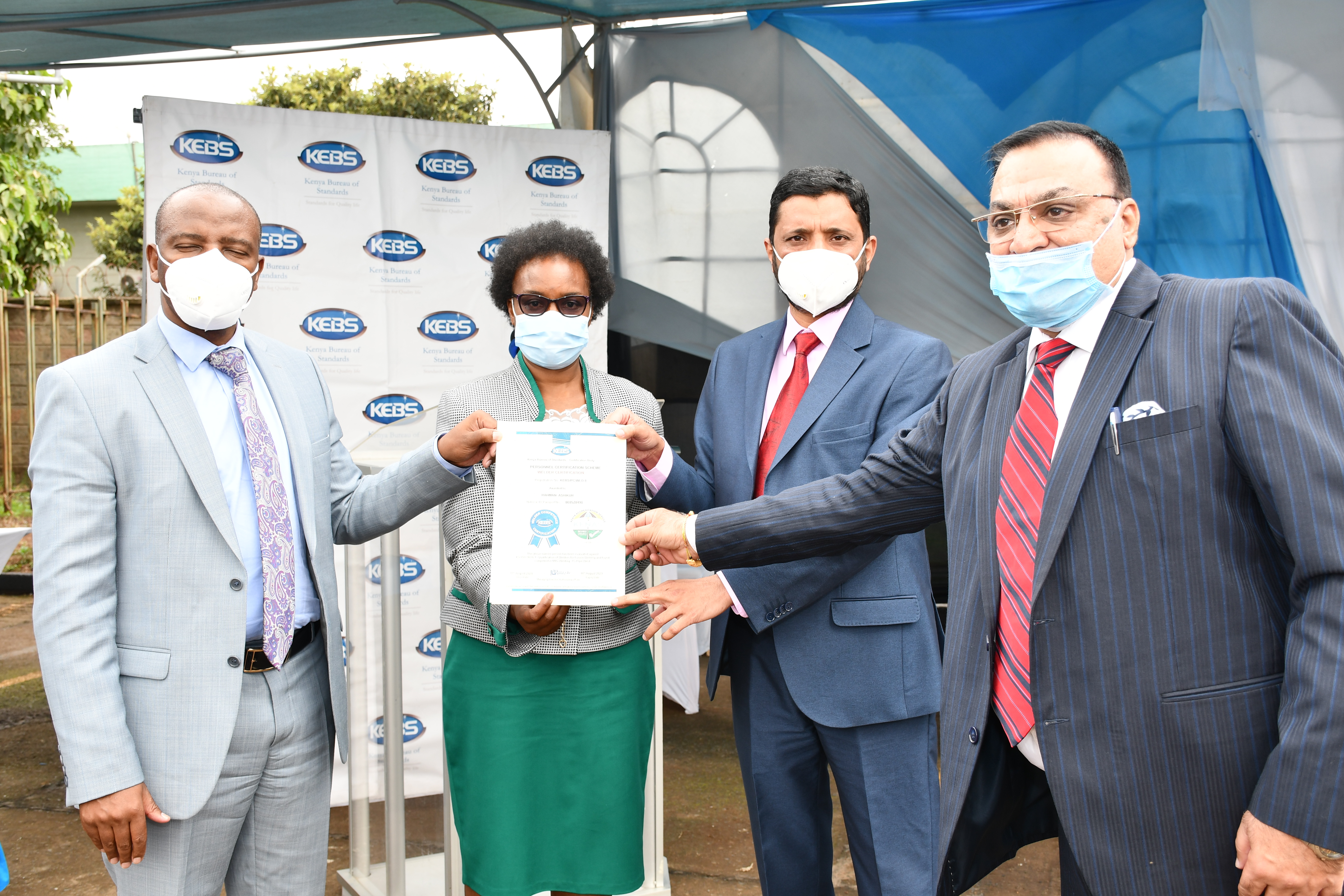KEBS launches Welders Certification Scheme