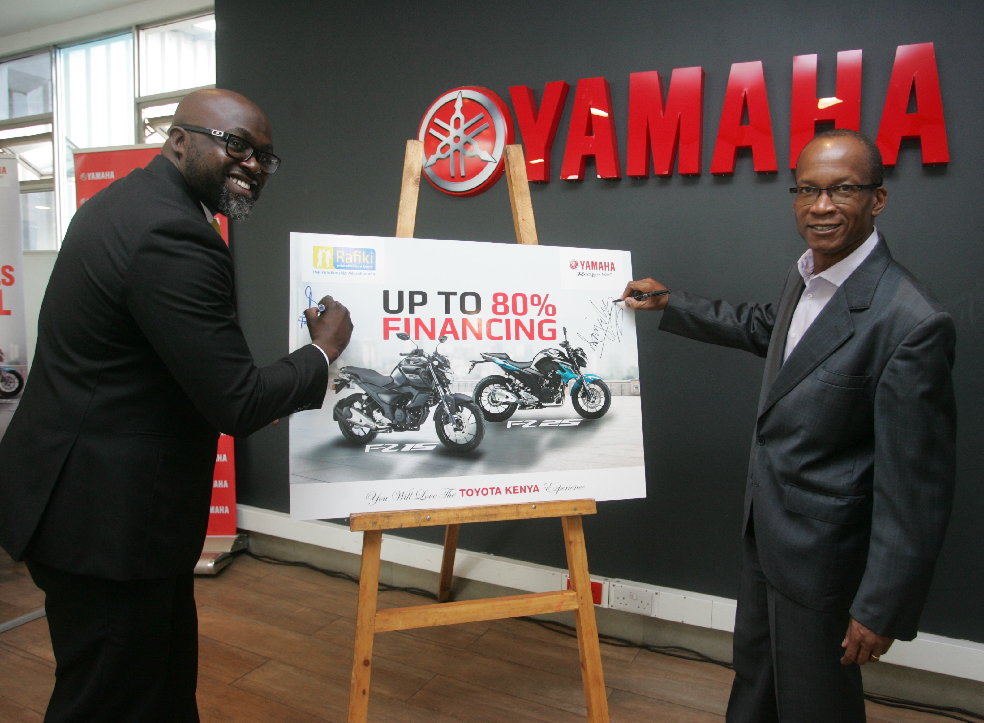 Rafiki Microfinance Bank, Toyota Kenya in asset finance deal