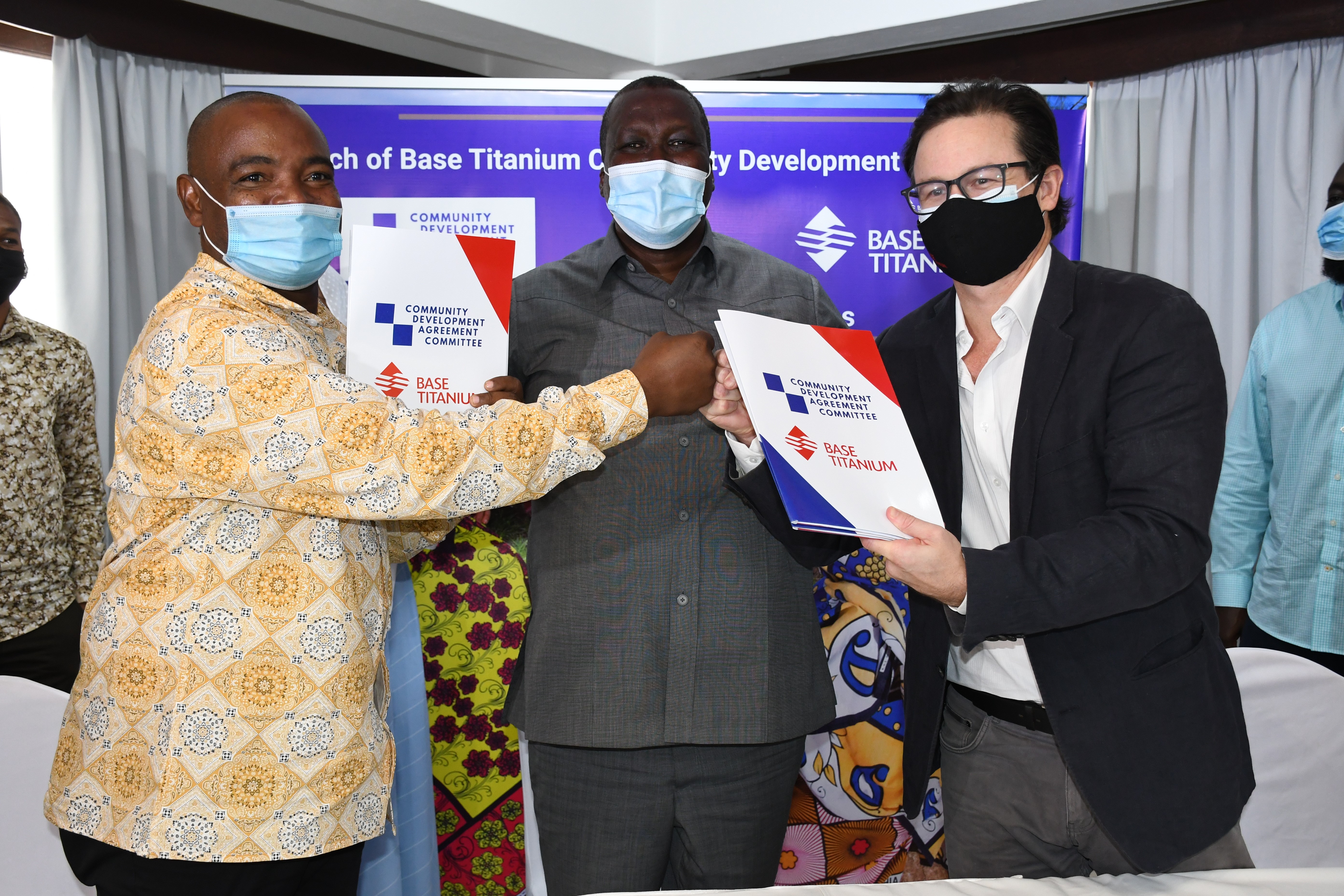 Base Titanium and Local Communities in Kwale sign Community Development Agreement