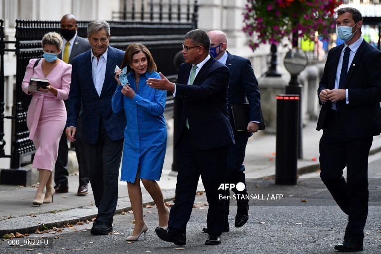UK-US trade pact possible, but Ireland peace is priority: Pelosi