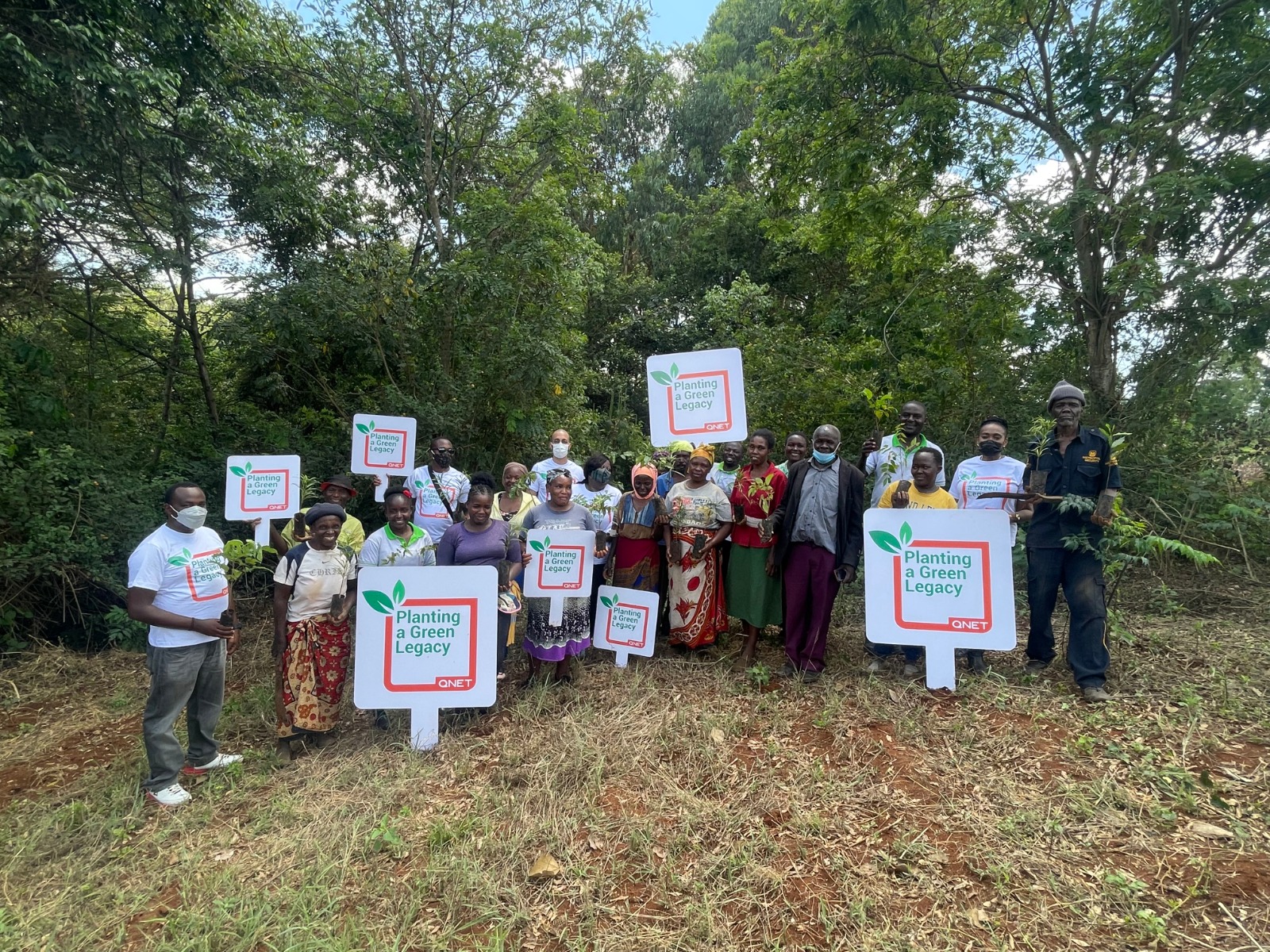 E-commerce giant QNET signs deal to tackle deforestation in Kenya. 