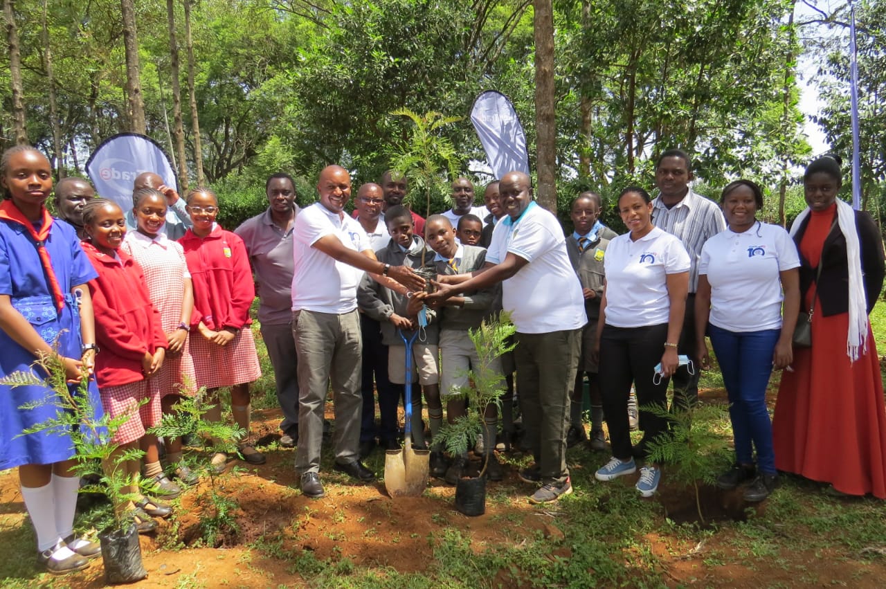 KenTrade commits to increase Kenya’s forest cover by planting 2000 trees