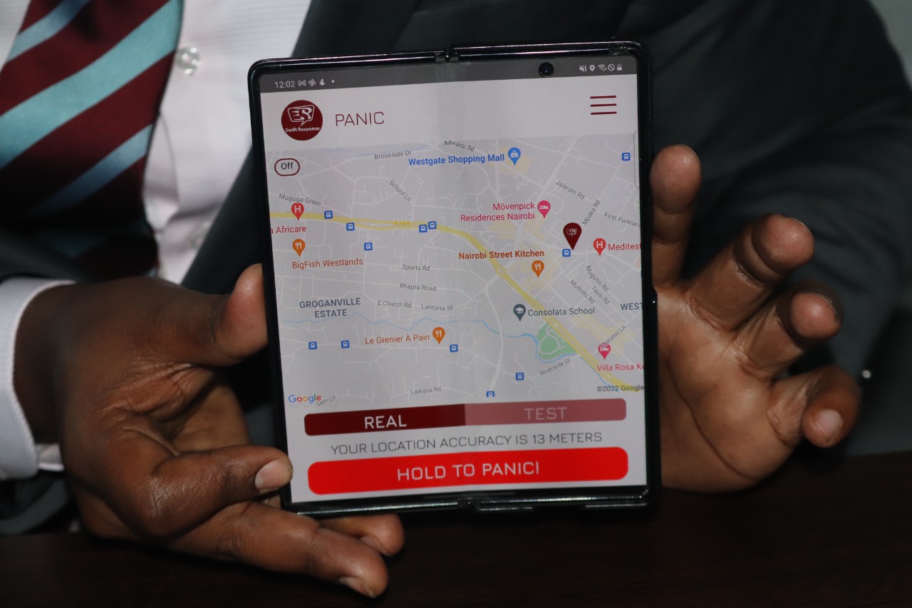 Developer unveils app that triggers alarm response at the touch of a button