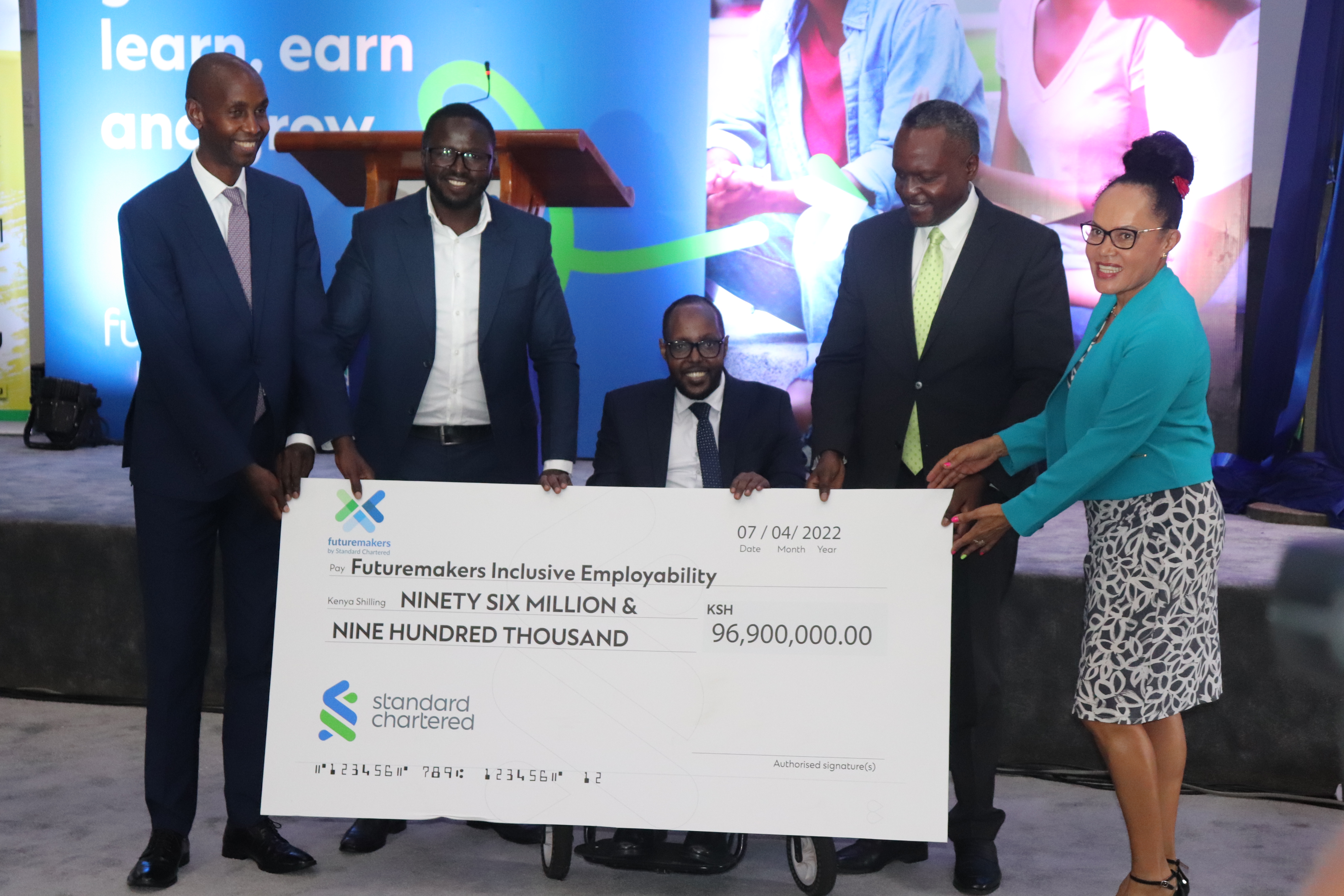 Stanchart invests Sh96.9mn towards a program targeting disabled job seekers