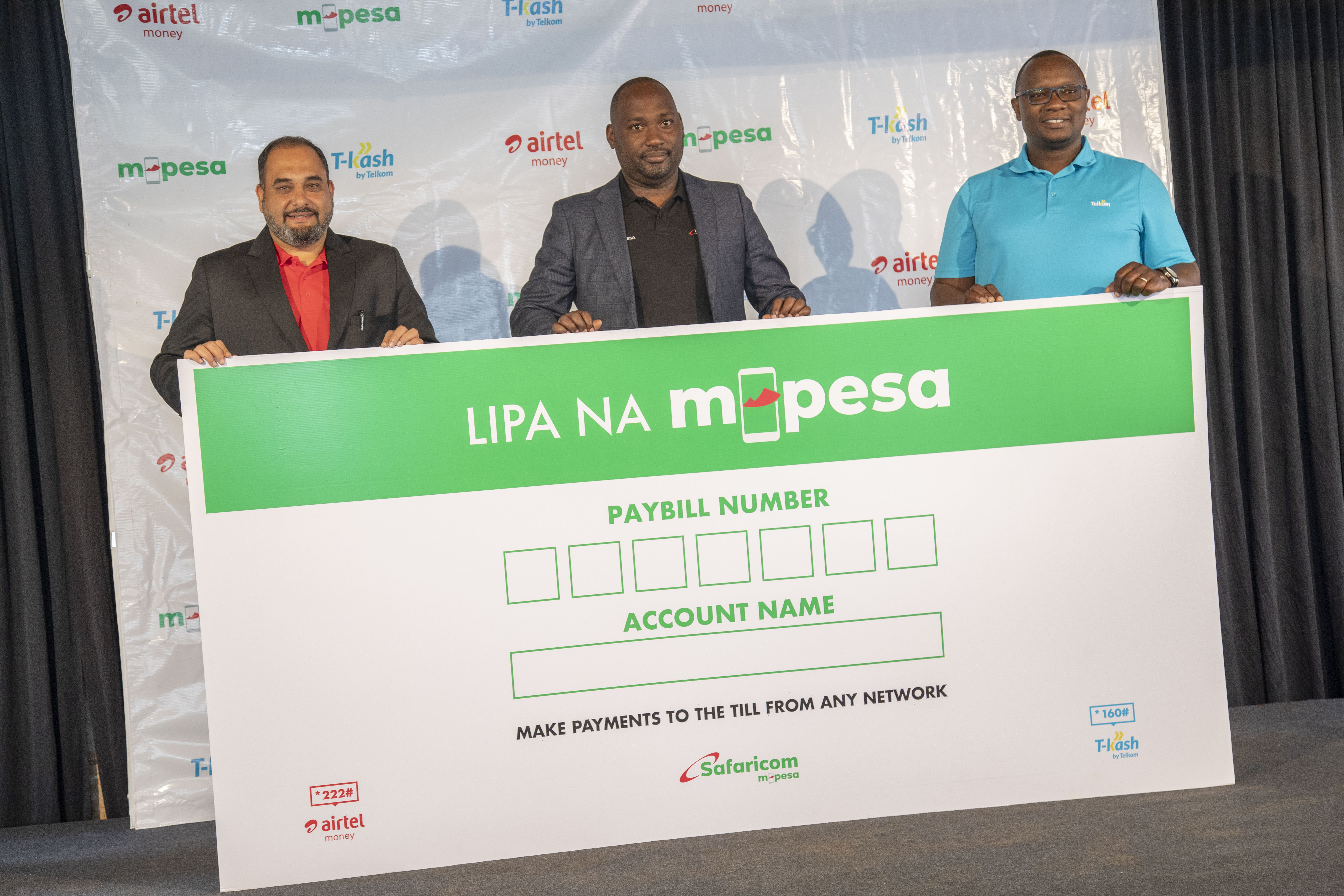 MPESA paybill now linked to Tkash, Airtel Money