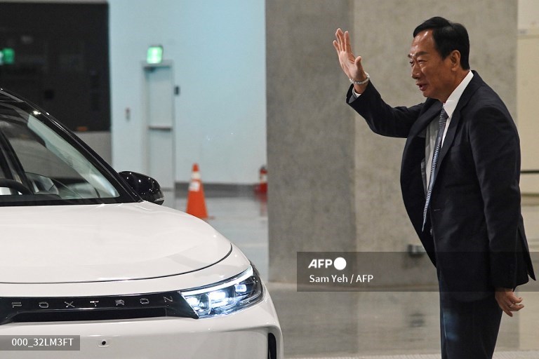 Taiwan’s Foxconn unveils more electric vehicle prototypes