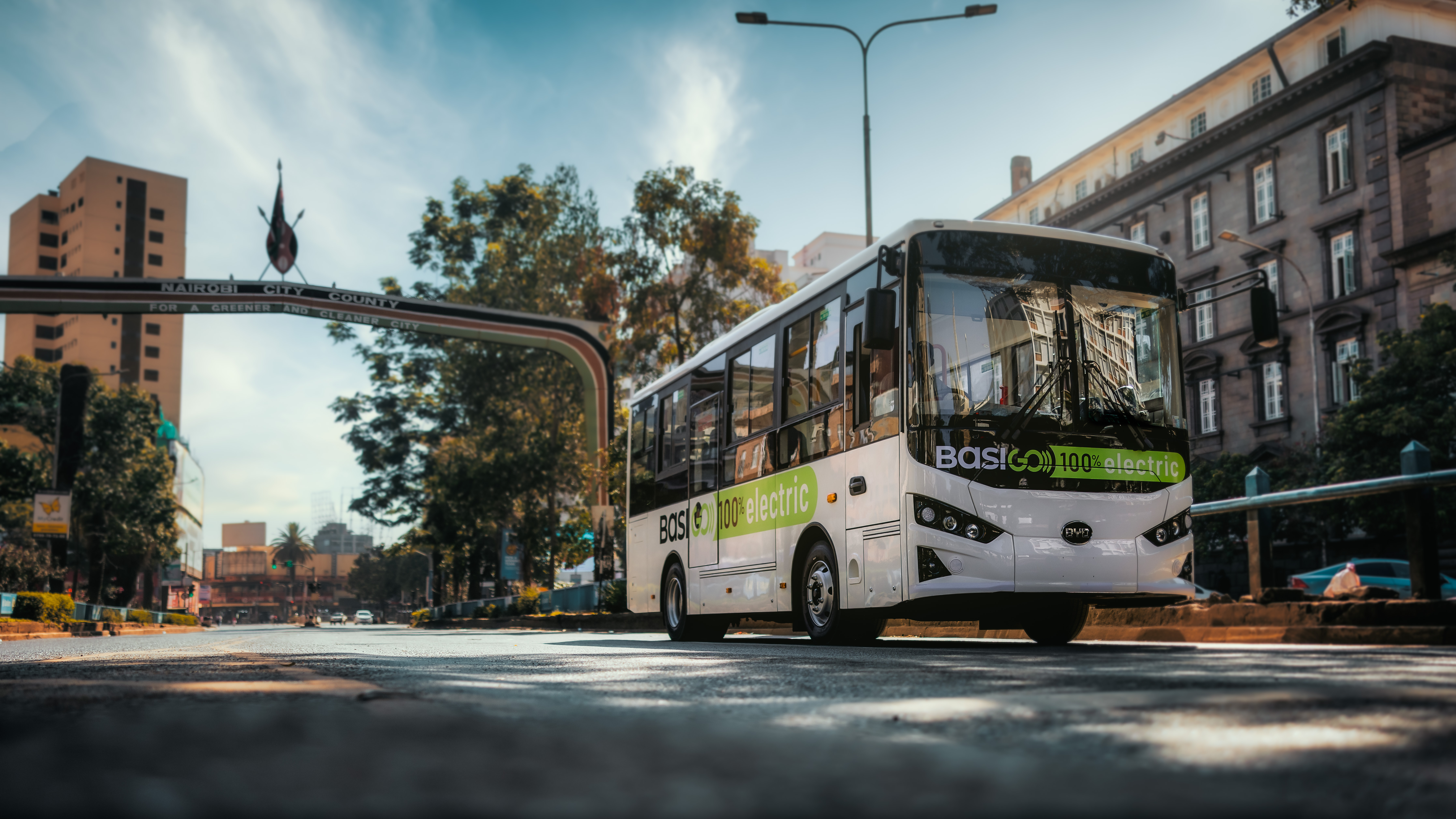 Kenya turns to Chinese-made electric buses for green transition