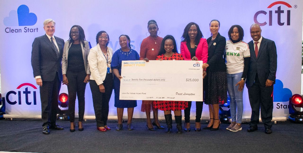 Citi Grants $25,000 to Clean Start Solutions  supporting women economic empowerment in Kenya