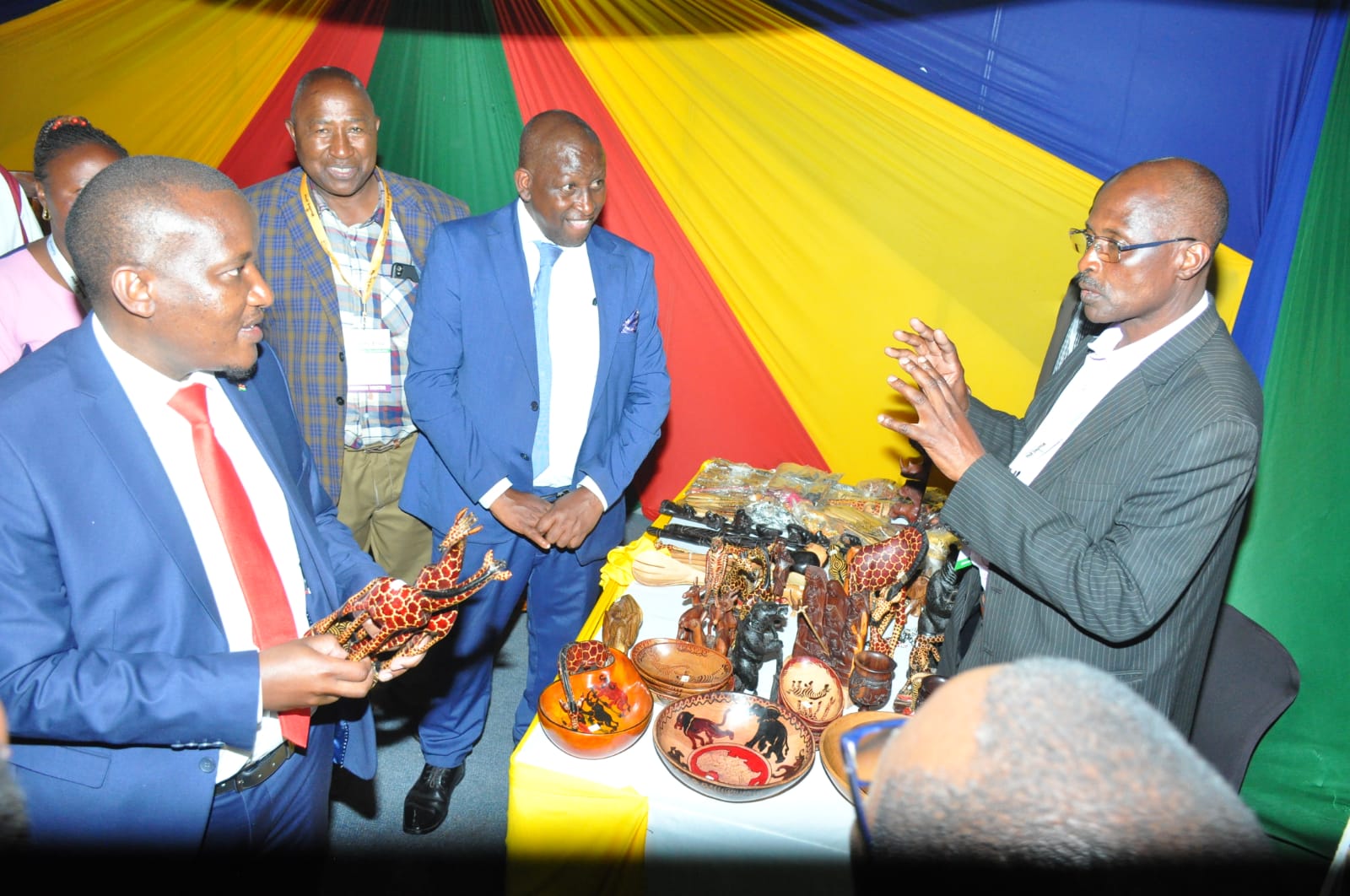 Forestry PS Kimotho Kimani officiates Woodtech Exhibition