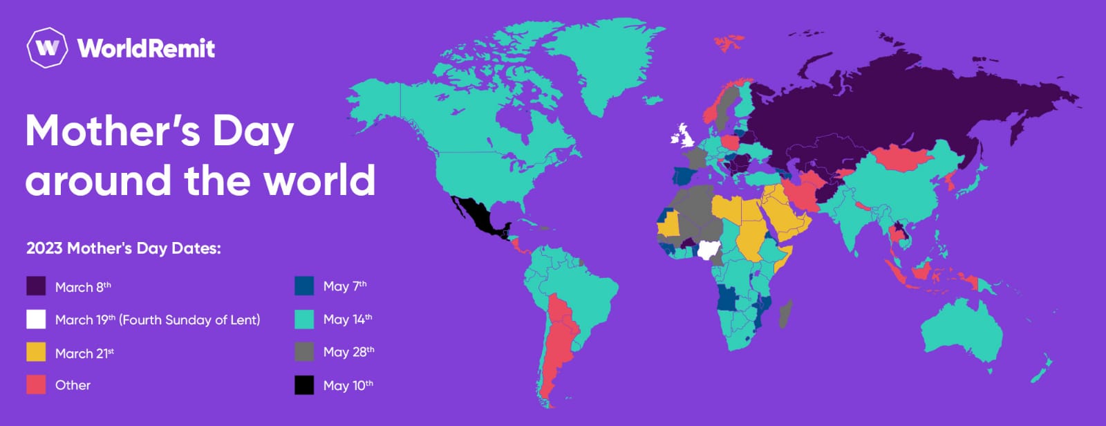 WorldRemit Survey Identifies Migrant Challenges Behind Celebrating Mother’s Day on Different Dates Globally