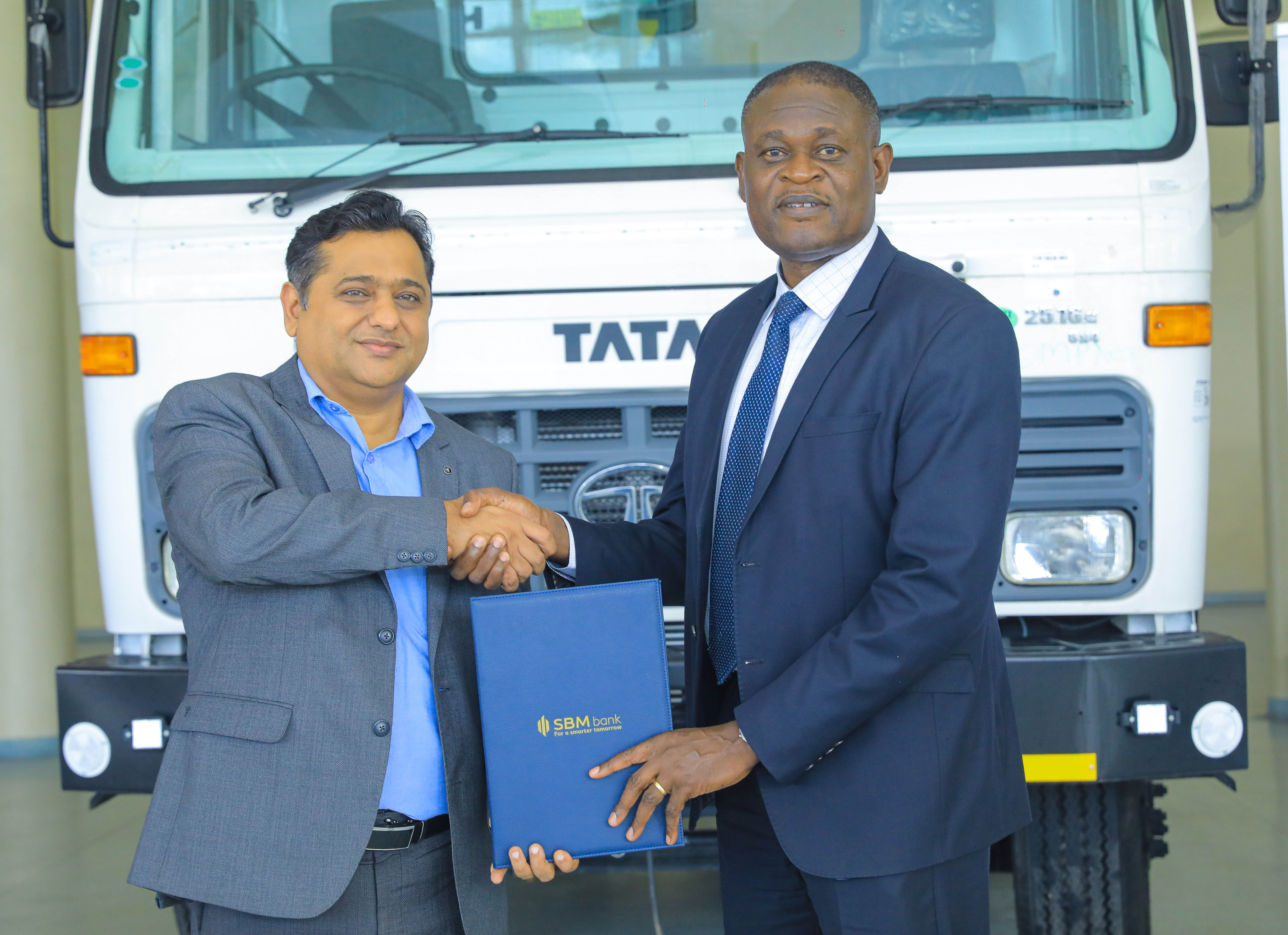 SBM Bank, Tata Holdings Africa enter a vehicle financing deal