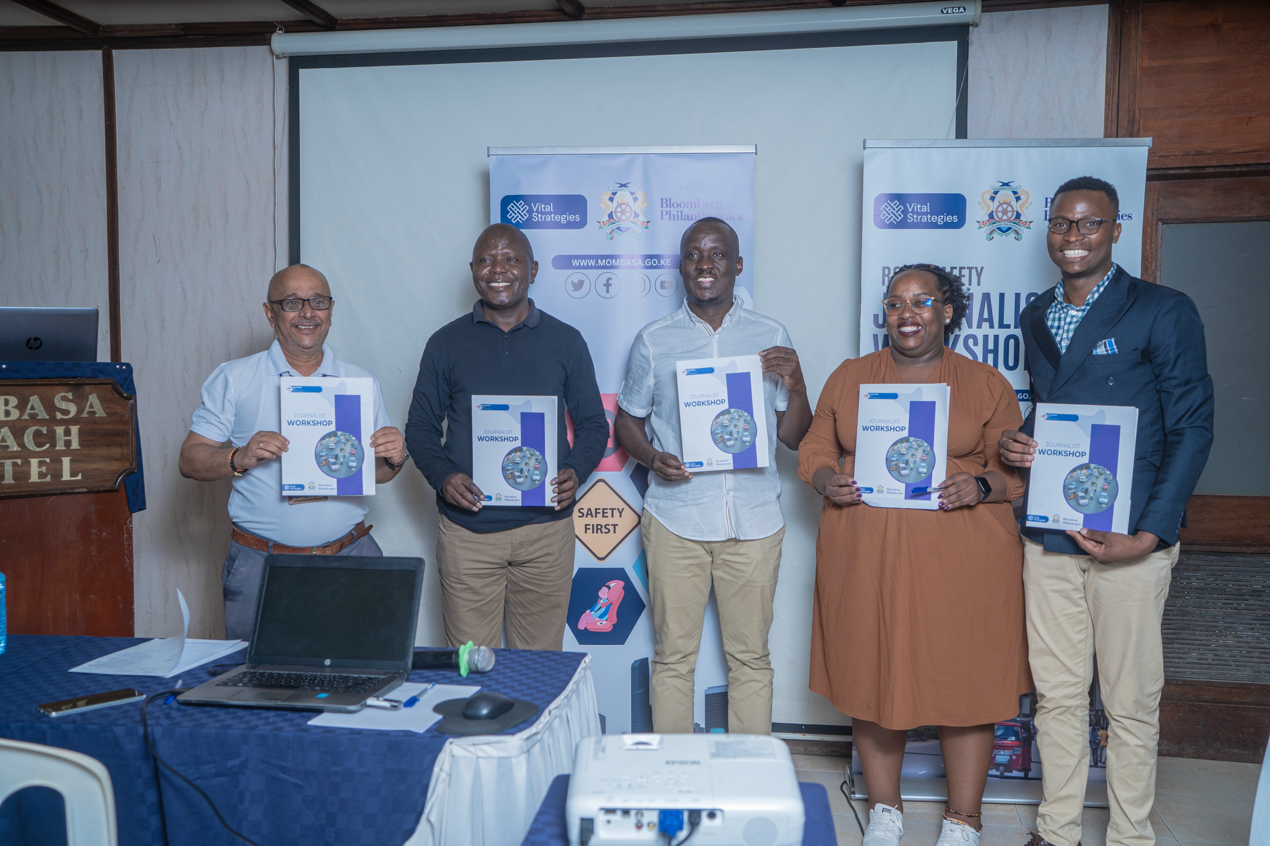 Mombasa journalists trained on road safety reporting