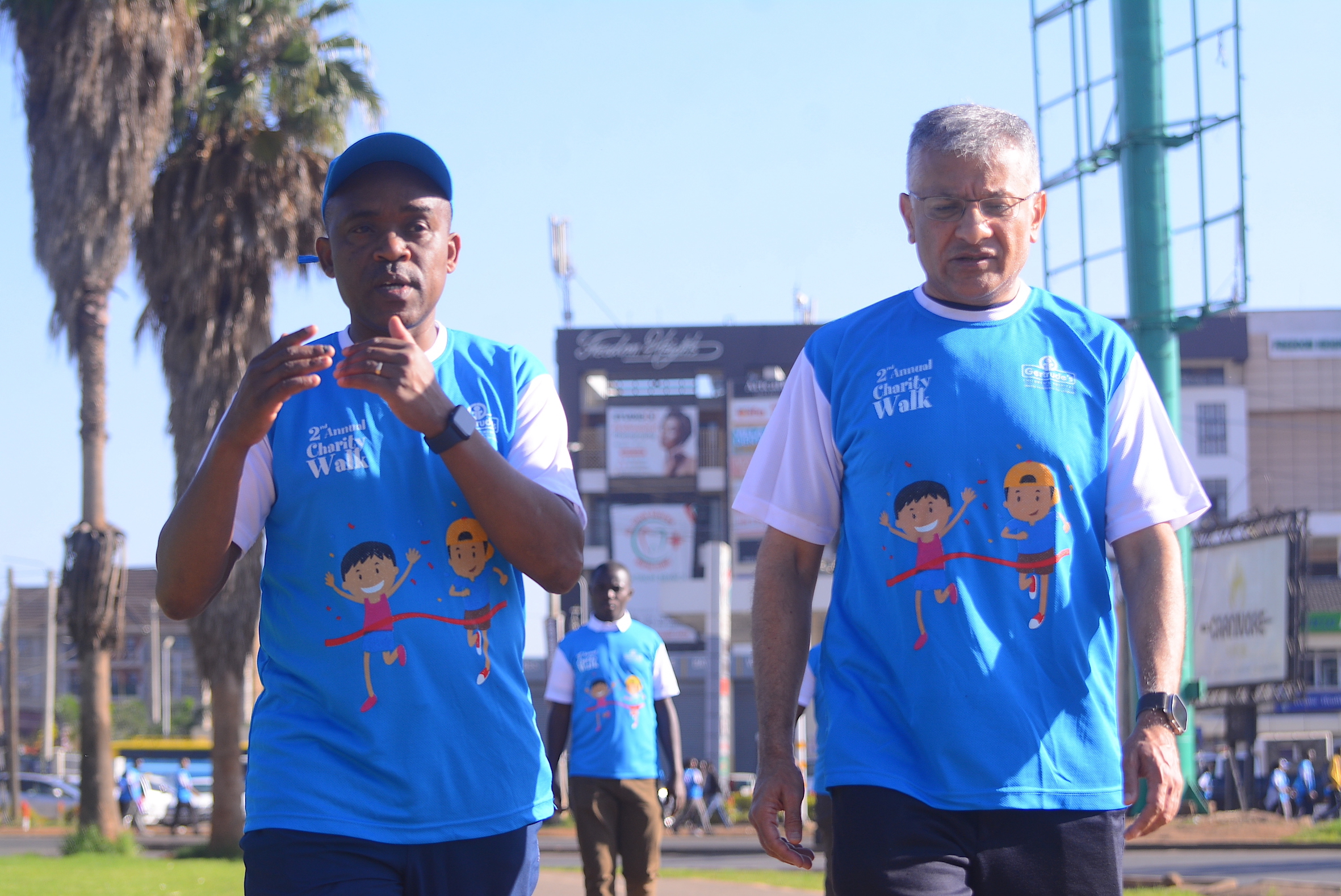 Gertrude’s Hospital holds 2nd annual walk to raise funds for childhood cancer Diagnosis and treatment.