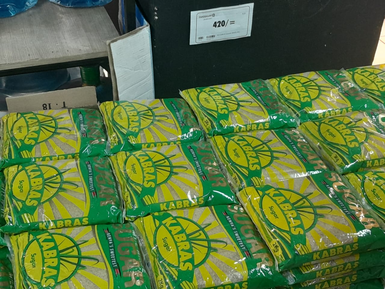 Kabras sugar rises by Sh55 to Sh420 per 2-kilo packet