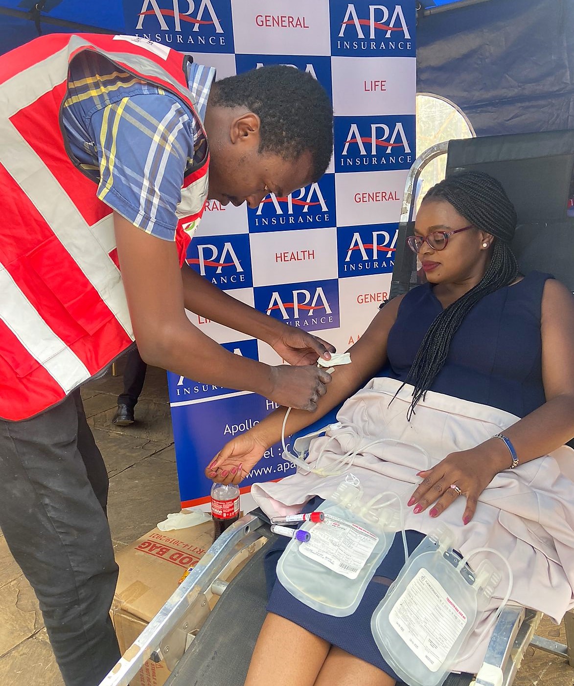 APA Apollo Group, Kenya Tissue Transplant Authority host blood donation day