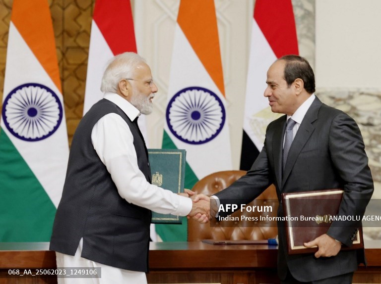 PM Modi meets Egyptian top leaders to strengthen ties