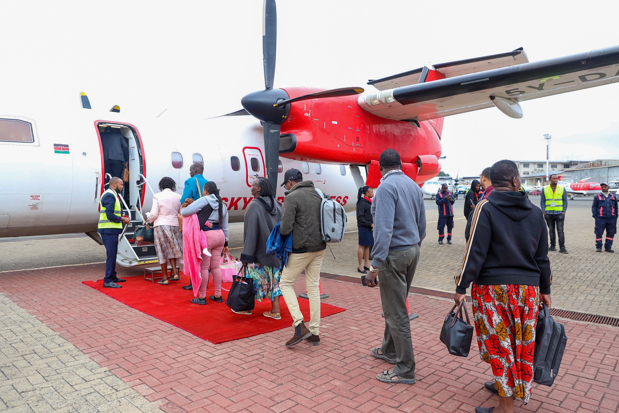 Skyward officially starts Nairobi-Kitale flights