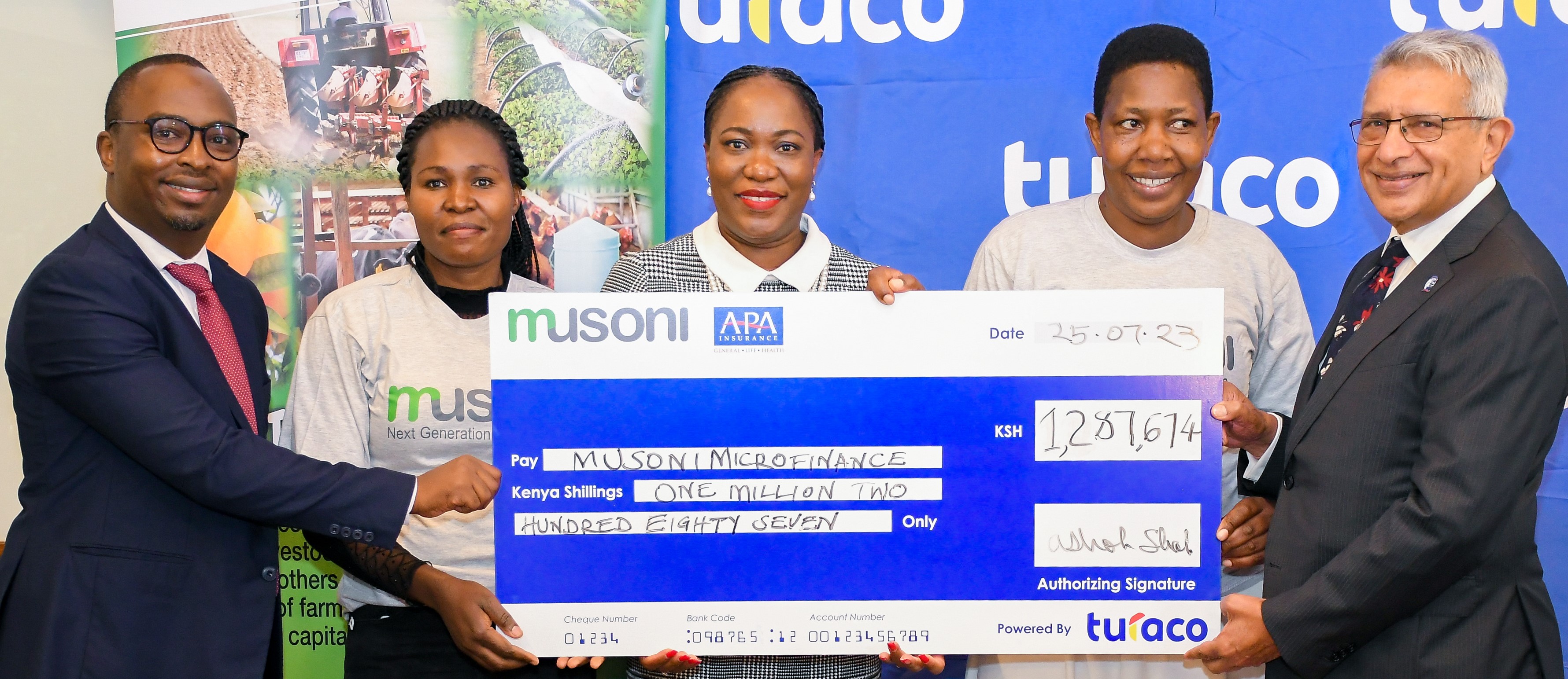 Turaco, Musoni Microfinance cushion borrowers from business losses