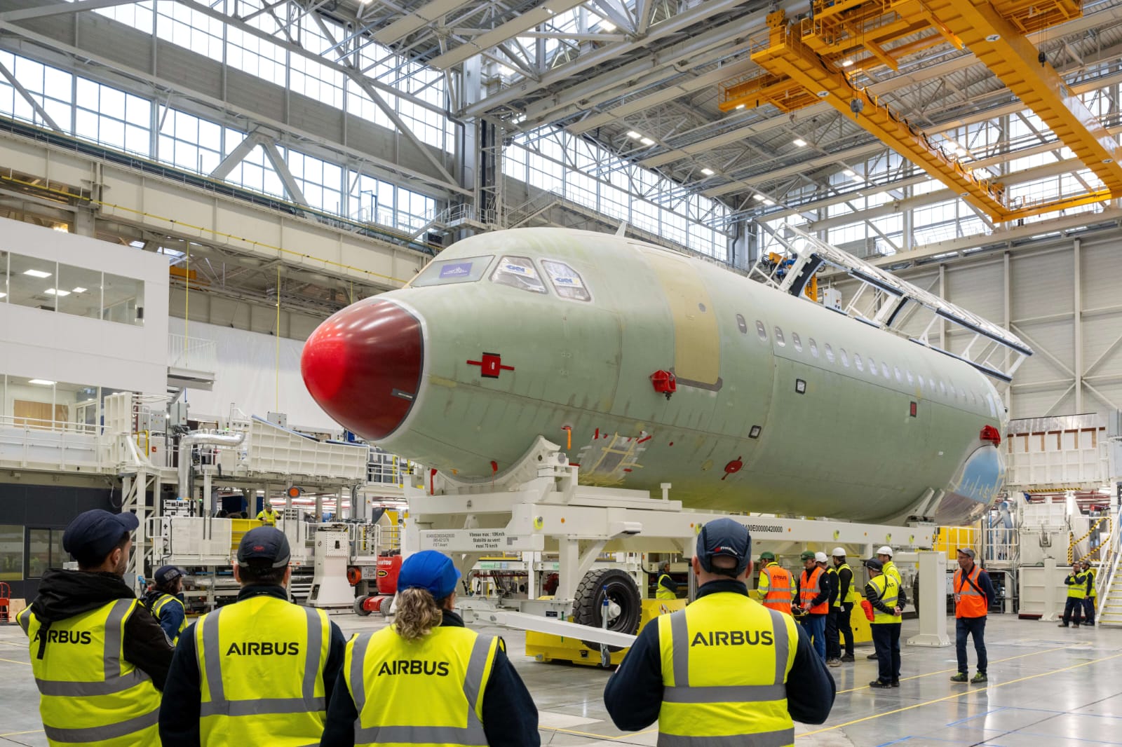 Airbus inaugurates new Toulouse A320 Family final assembly line